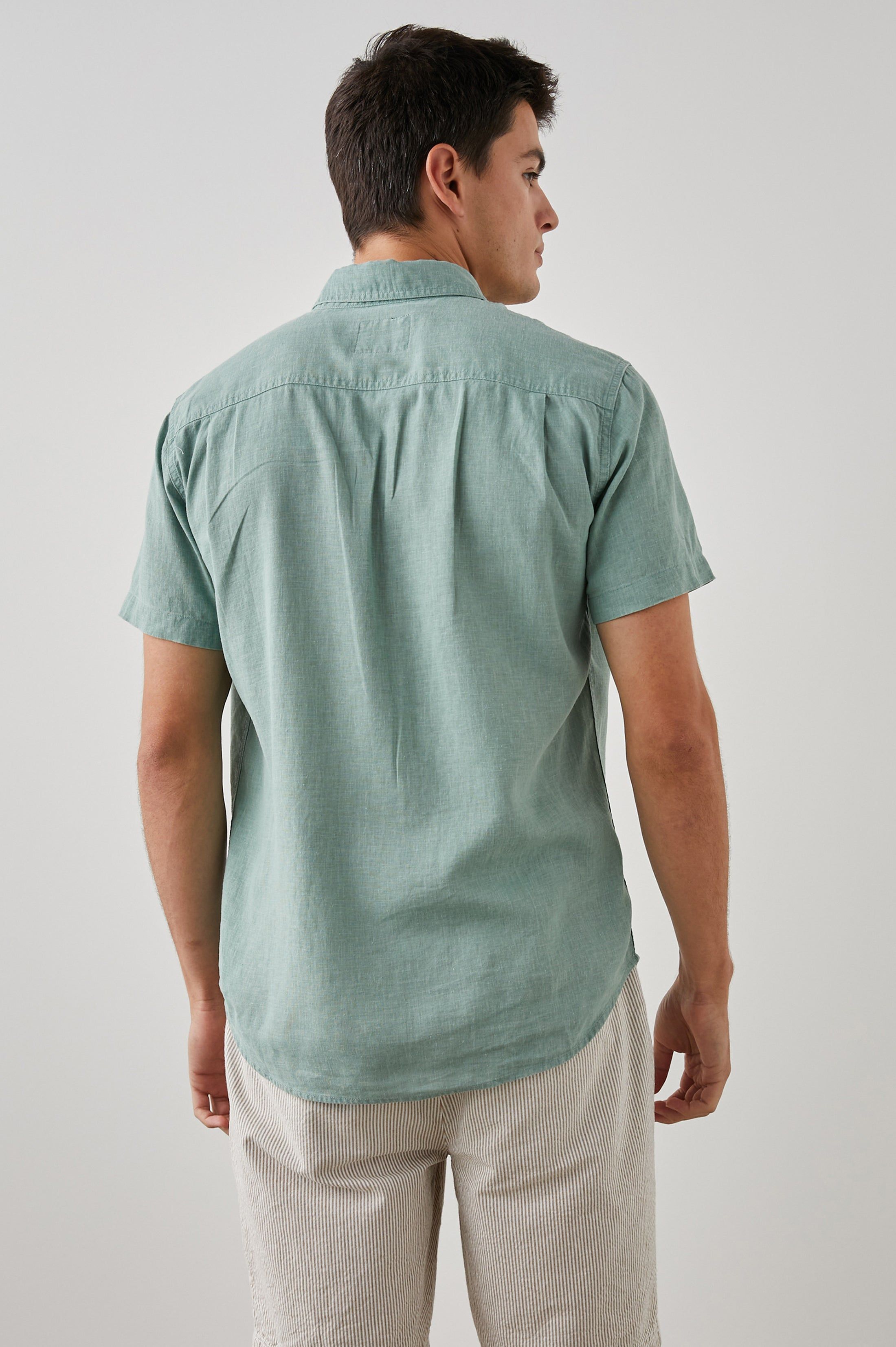 PAROS SHIRT - JADE sold by Rails product image thumbnail 5