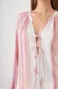 BRIELLE TOP - HIBISCUS STRIPE sold by Rails
