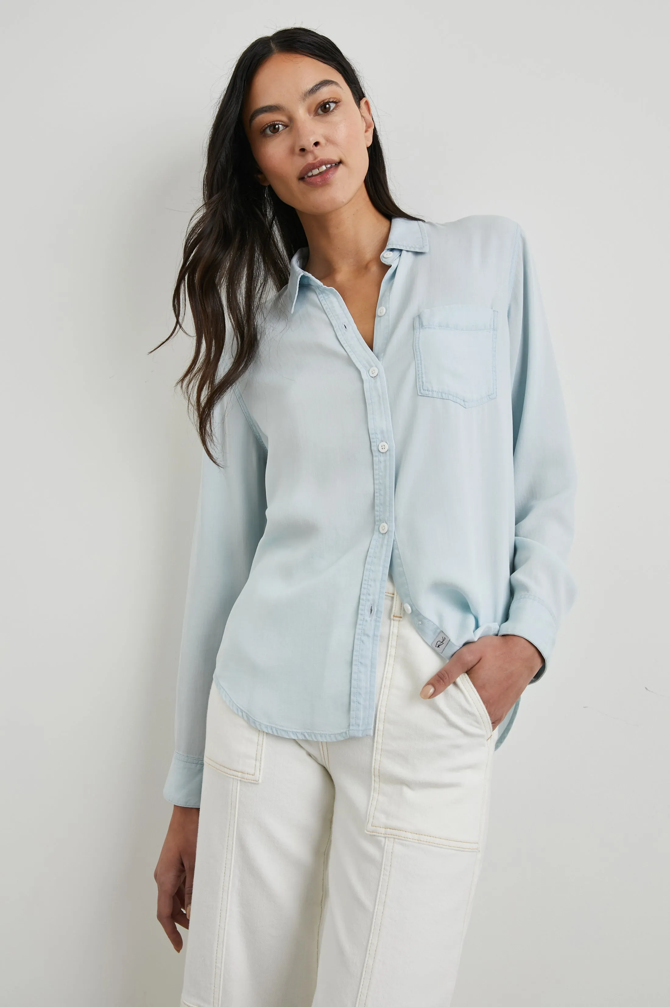 INGRID SHIRT - LIGHT VINTAGE sold by Rails product image thumbnail 2