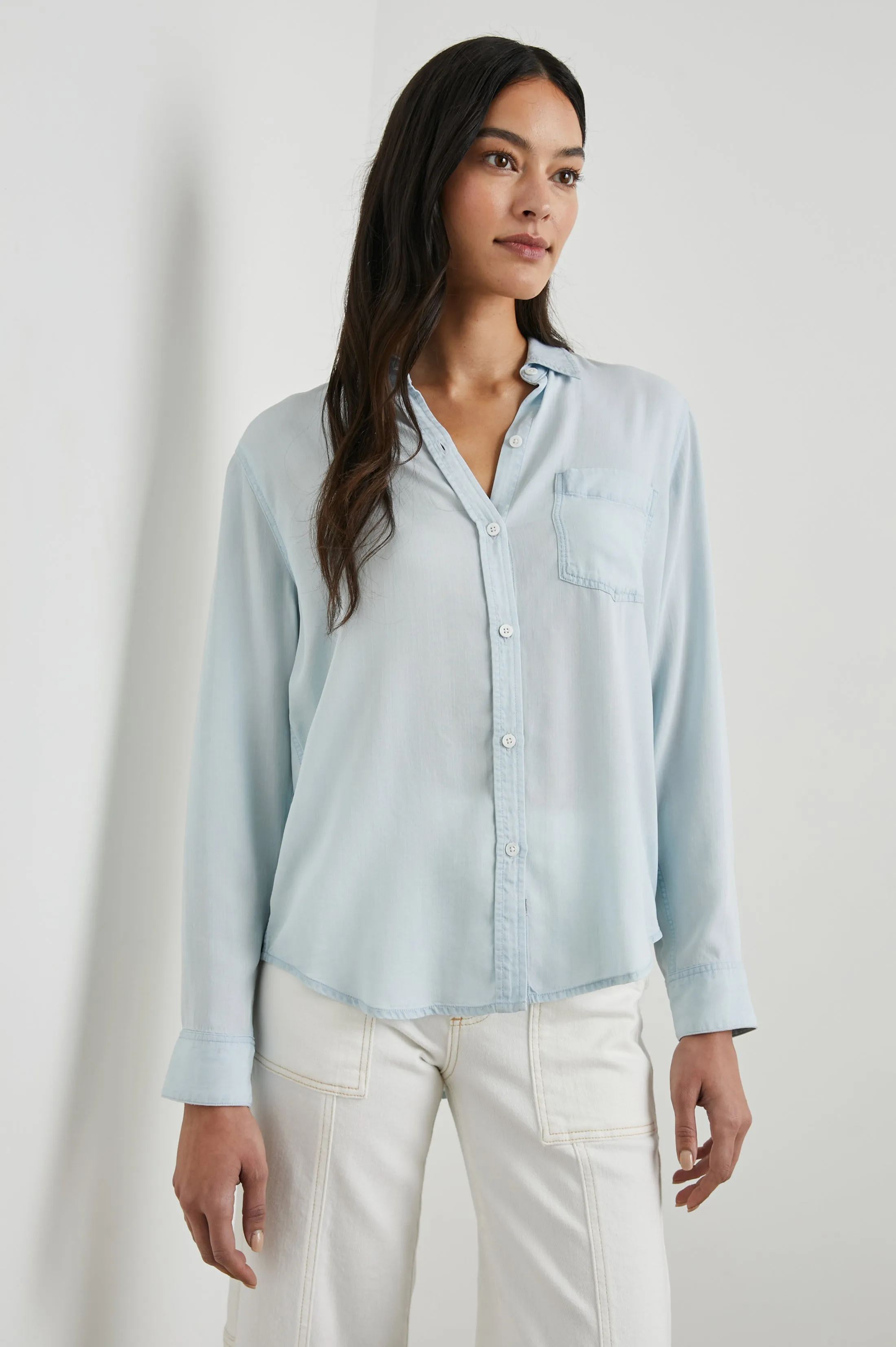 INGRID SHIRT - LIGHT VINTAGE sold by Rails product image thumbnail 4