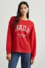 ANNIVERSARY SWEATSHIRT - WASHED RED sold by Rails