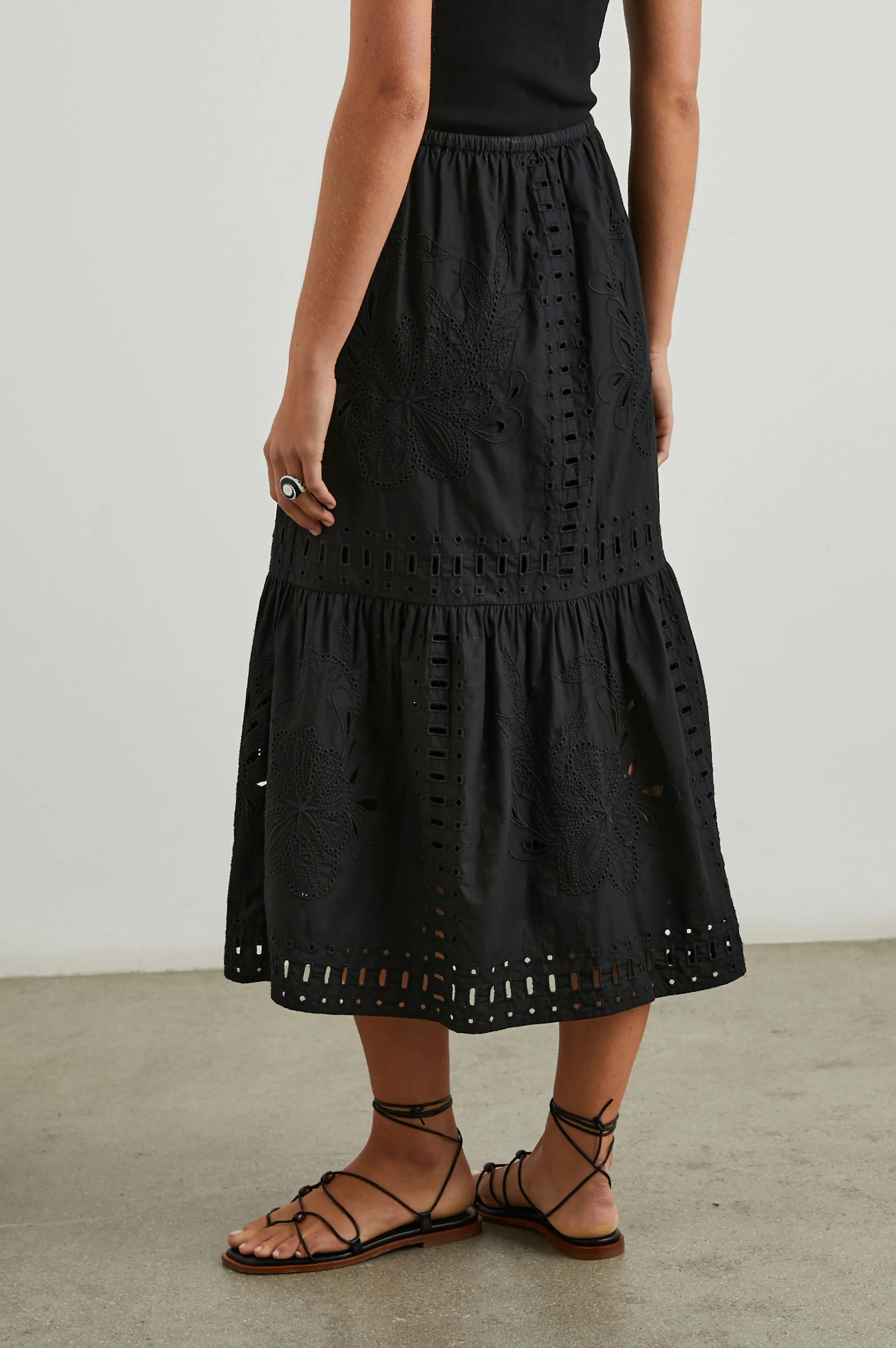 PRINA SKIRT - BLACK sold by Rails product image thumbnail 4