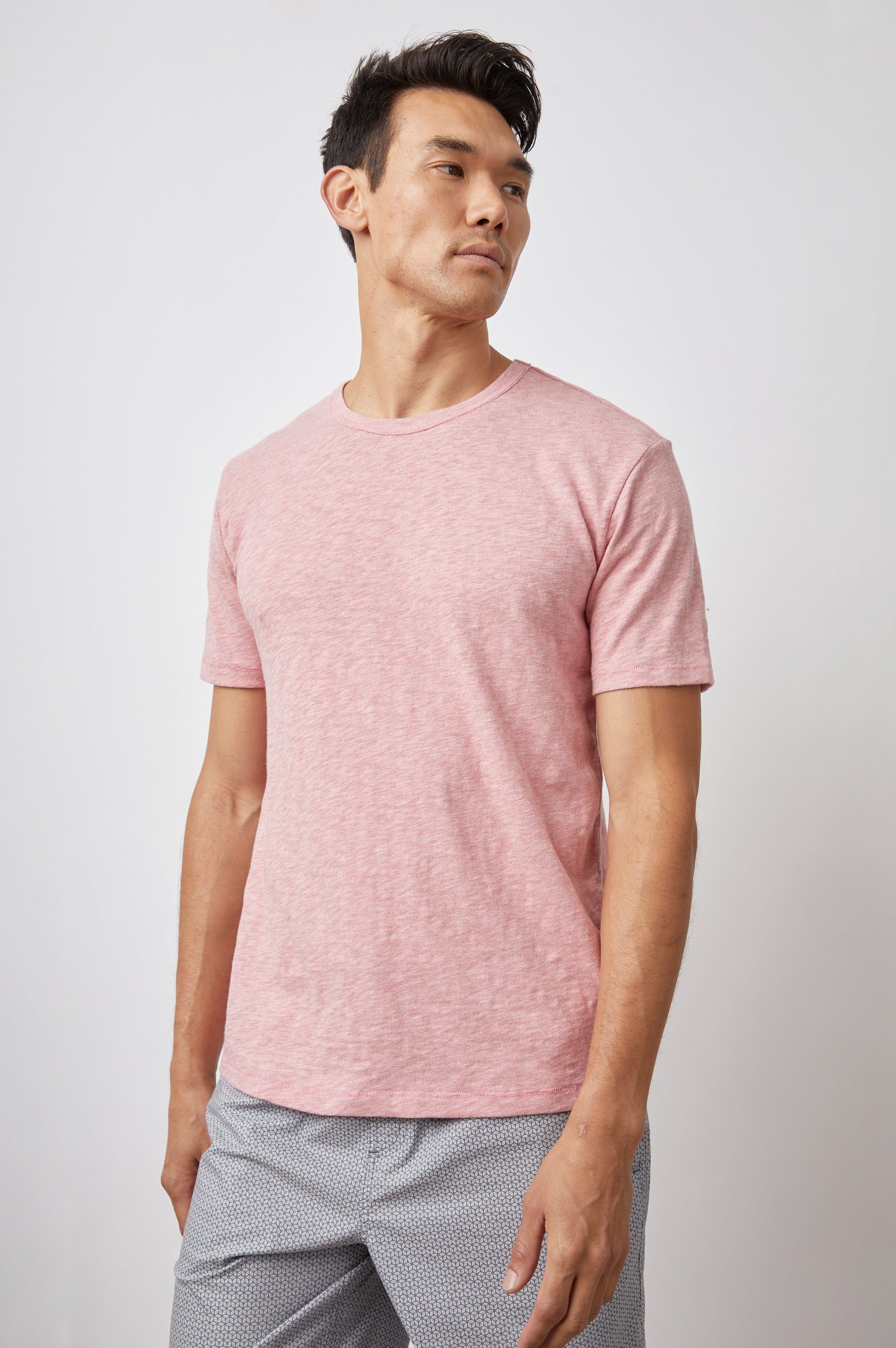 SKIPPER T-SHIRT - ROSE HEATHER sold by Rails product image thumbnail 3