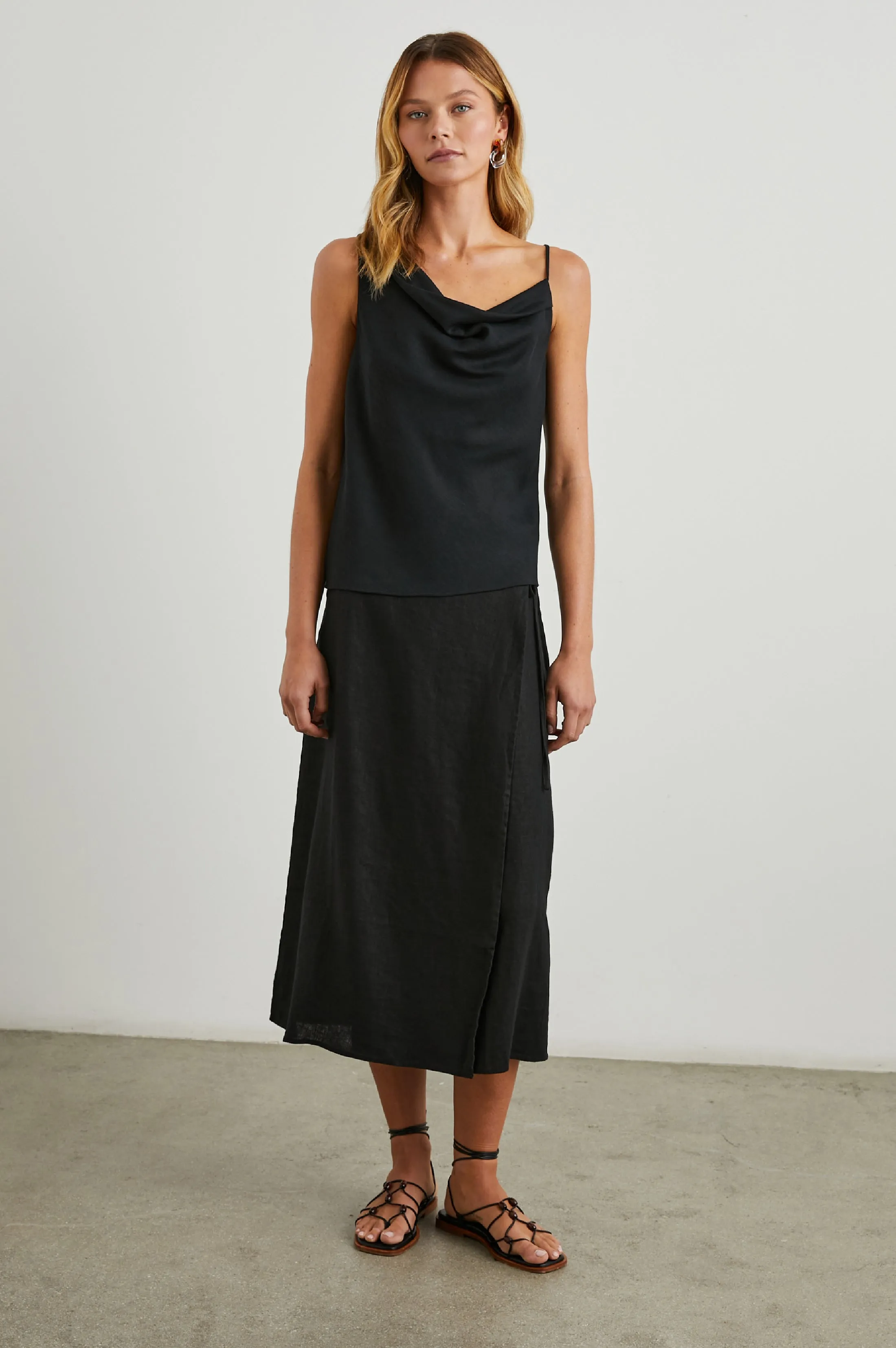 CARLY SKIRT - BLACK sold by Rails product image thumbnail 3