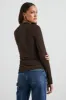 JOELLE TOP - ESPRESSO sold by Rails