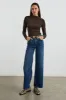 JOELLE TOP - ESPRESSO sold by Rails
