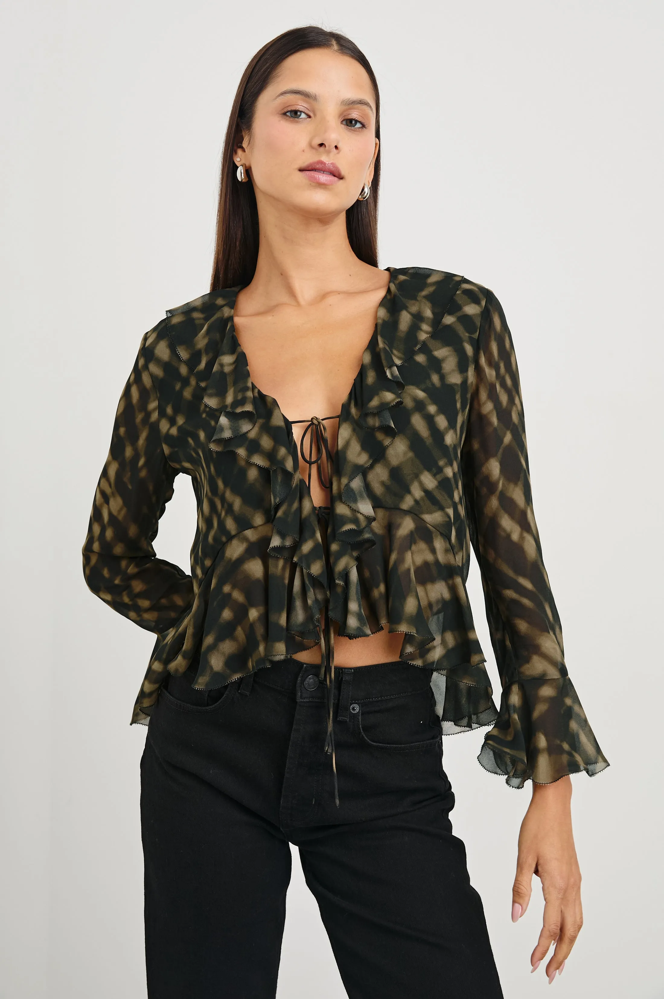 NICOLETTA TOP - CYPRESS sold by Rails