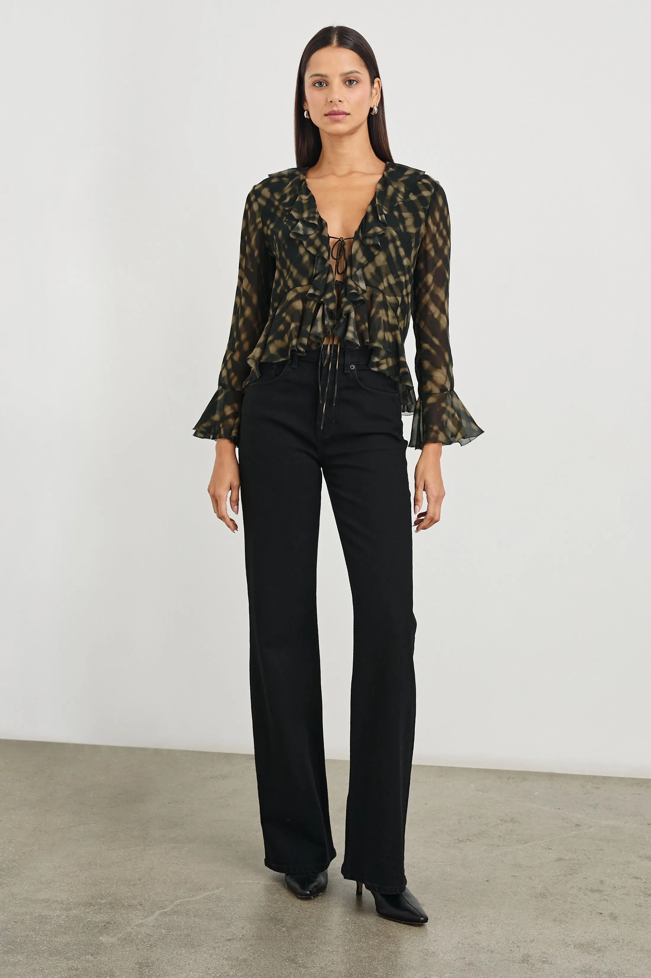 NICOLETTA TOP - CYPRESS sold by Rails product image thumbnail 3