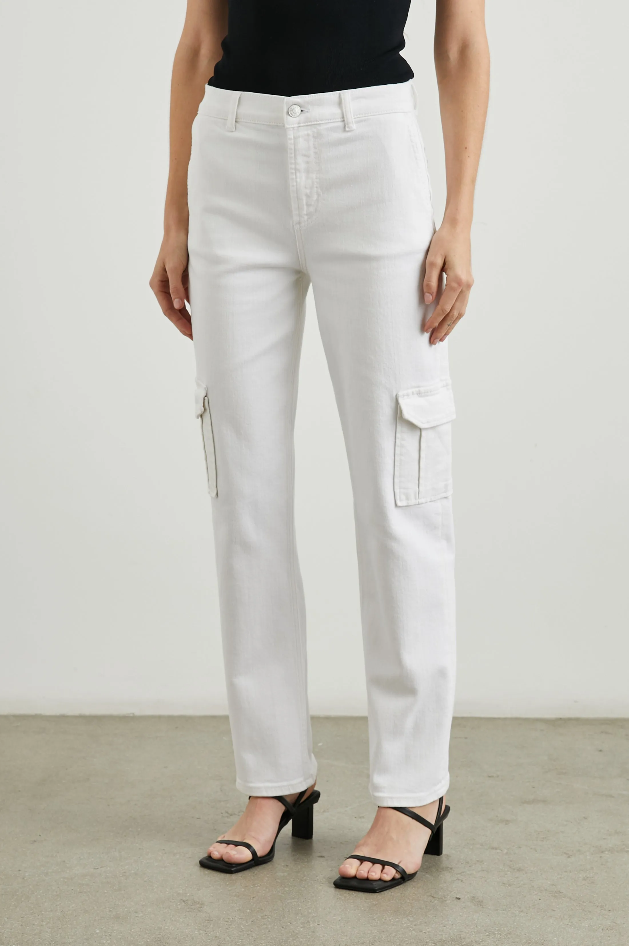 SPEEDWAY CARGO PANT - SALT WHITE sold by Rails product image thumbnail 3