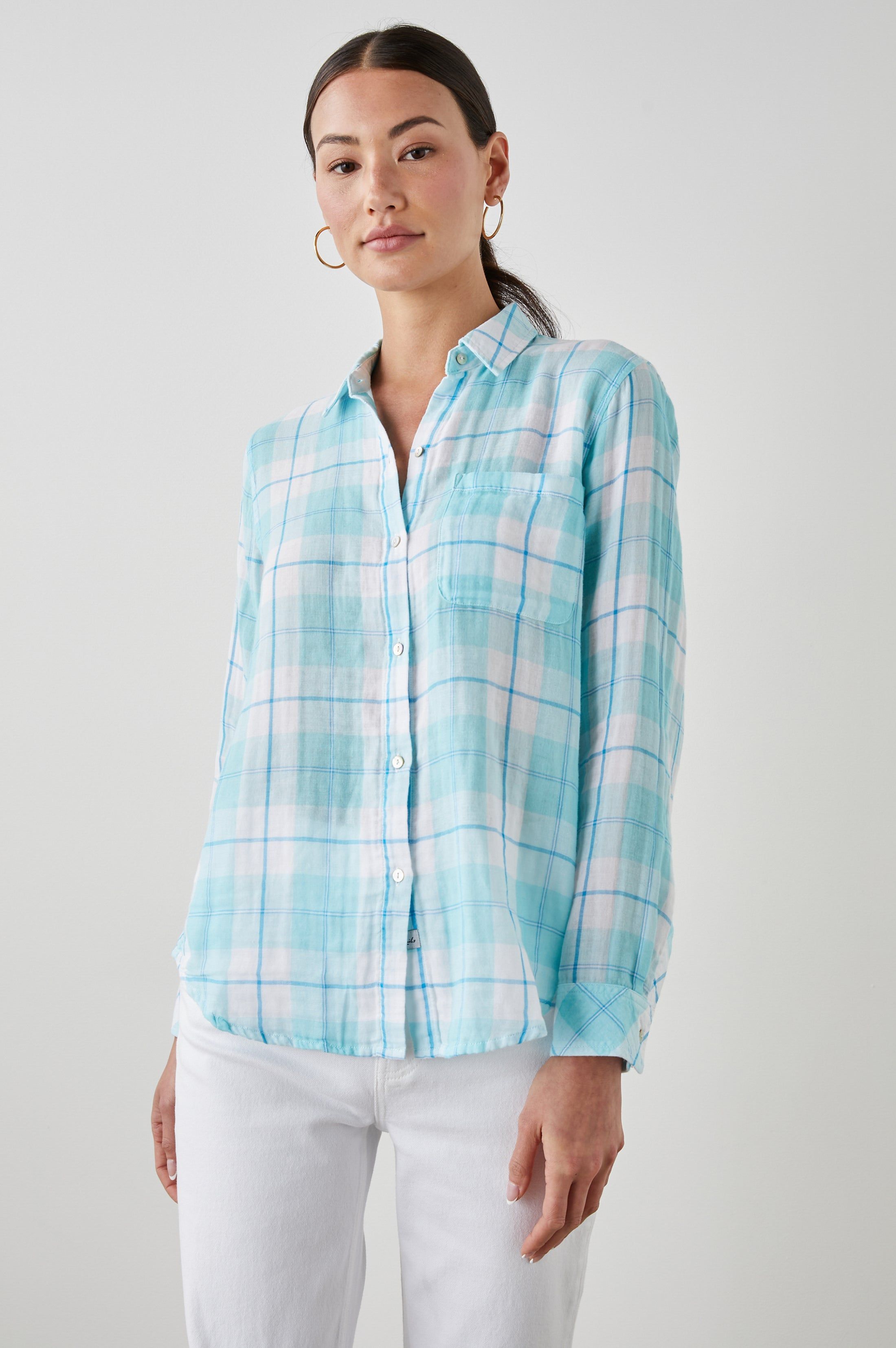 ELLIS SHIRT - MAROTTA PLAID sold by Rails