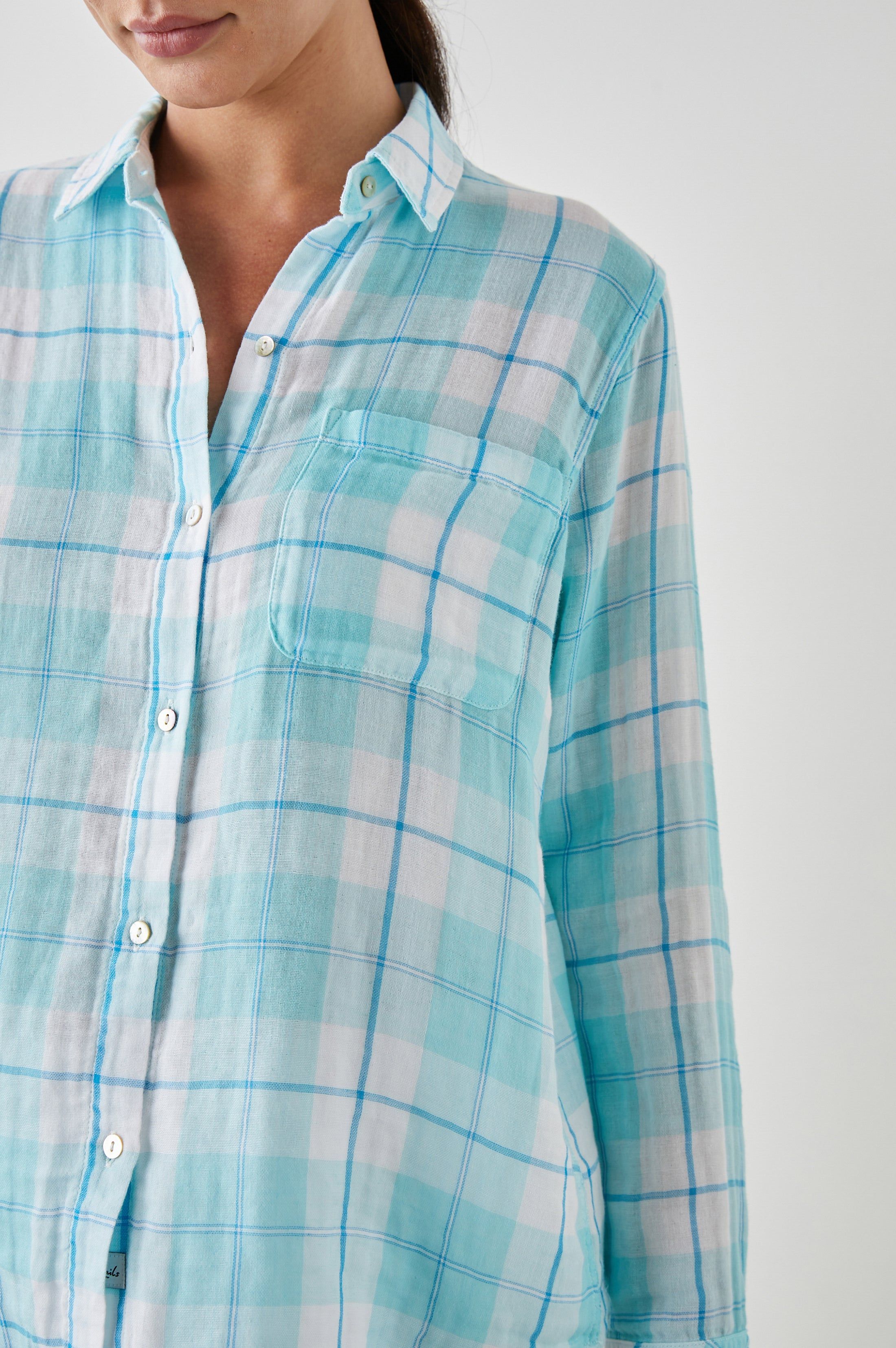 ELLIS SHIRT - MAROTTA PLAID sold by Rails product image thumbnail 2
