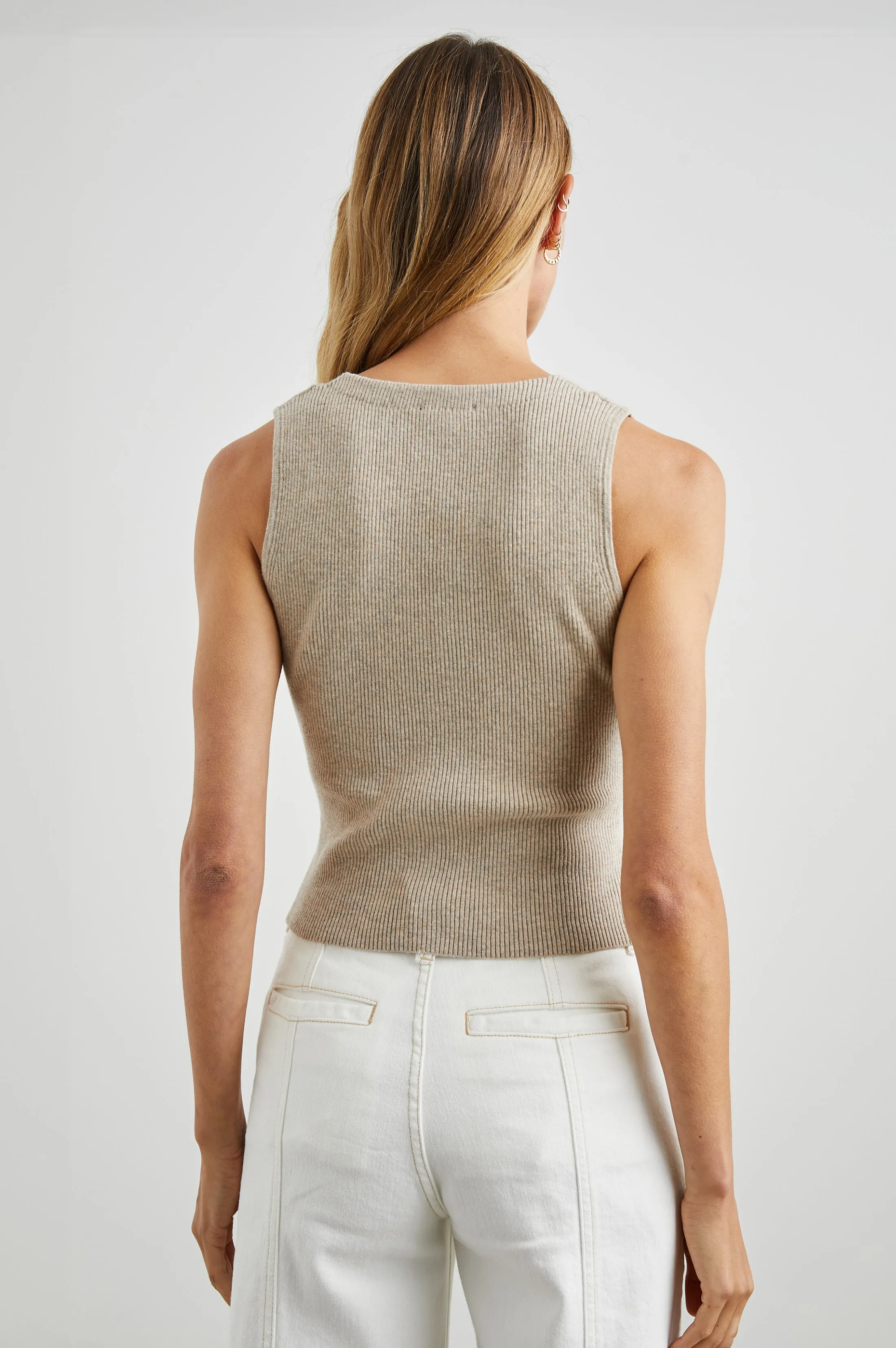 ROSA VEST - OATMEAL sold by Rails product image thumbnail 4