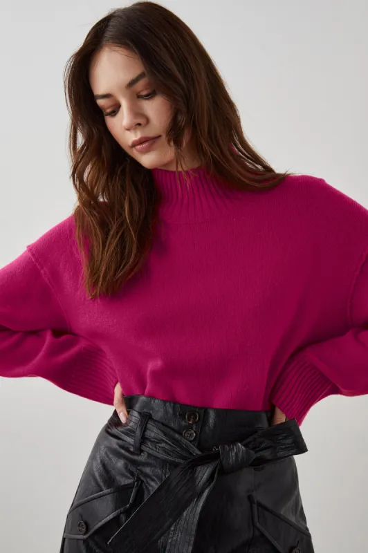 SASHA SWEATER - CERISE ROSE sold by Rails