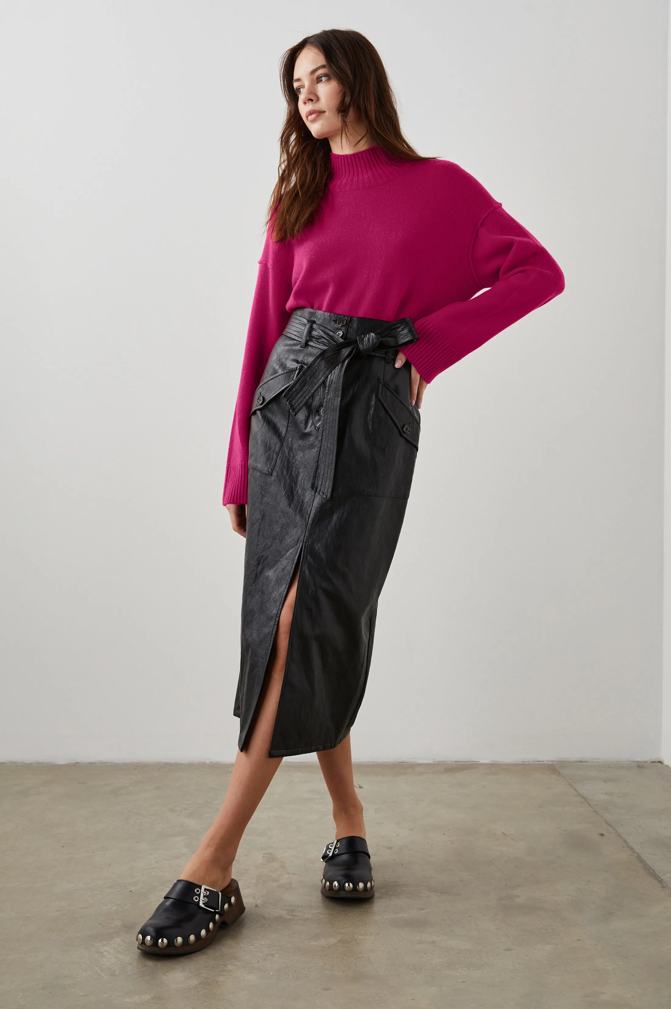 SASHA SWEATER - CERISE ROSE sold by Rails product image thumbnail 3