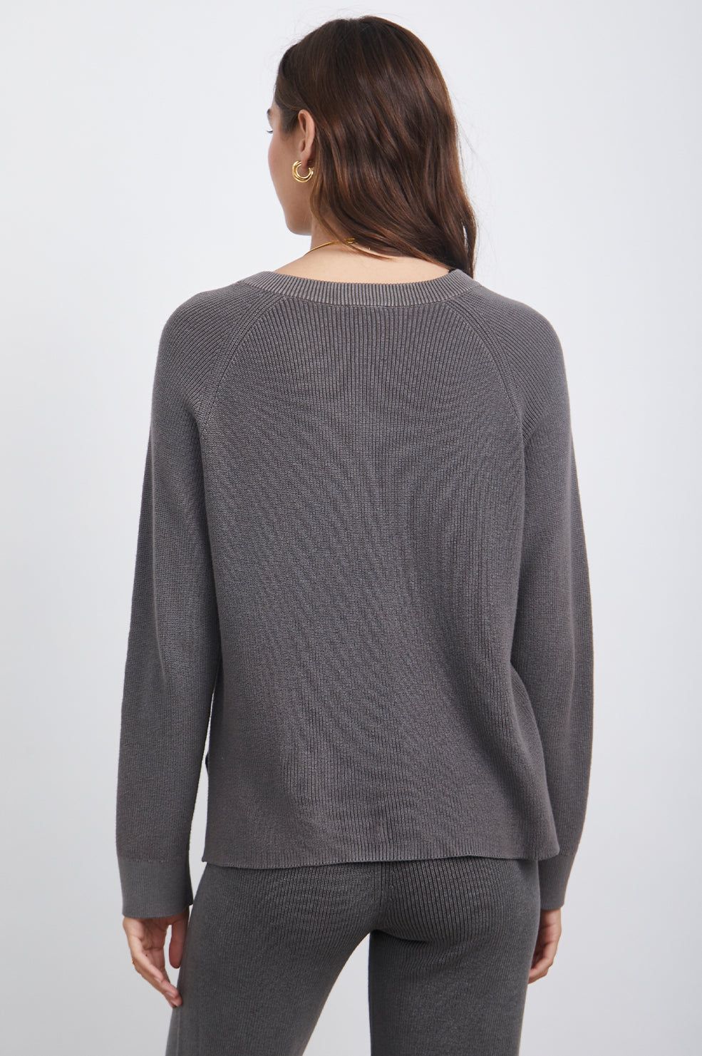 PIPER SWEATER - CHARCOAL sold by Rails product image thumbnail 4