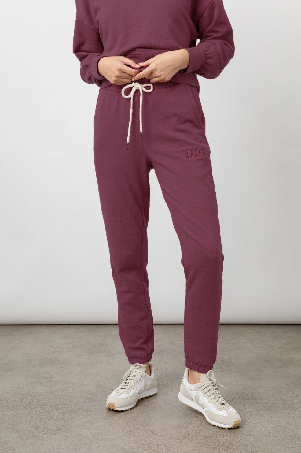 KINGSTON SWEATPANT - CRANBERRY sold by Rails