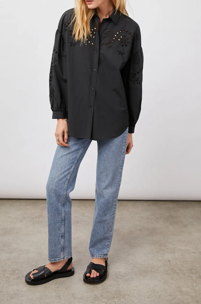 ALISTER SHIRT - BLACK sold by Rails product image thumbnail 2