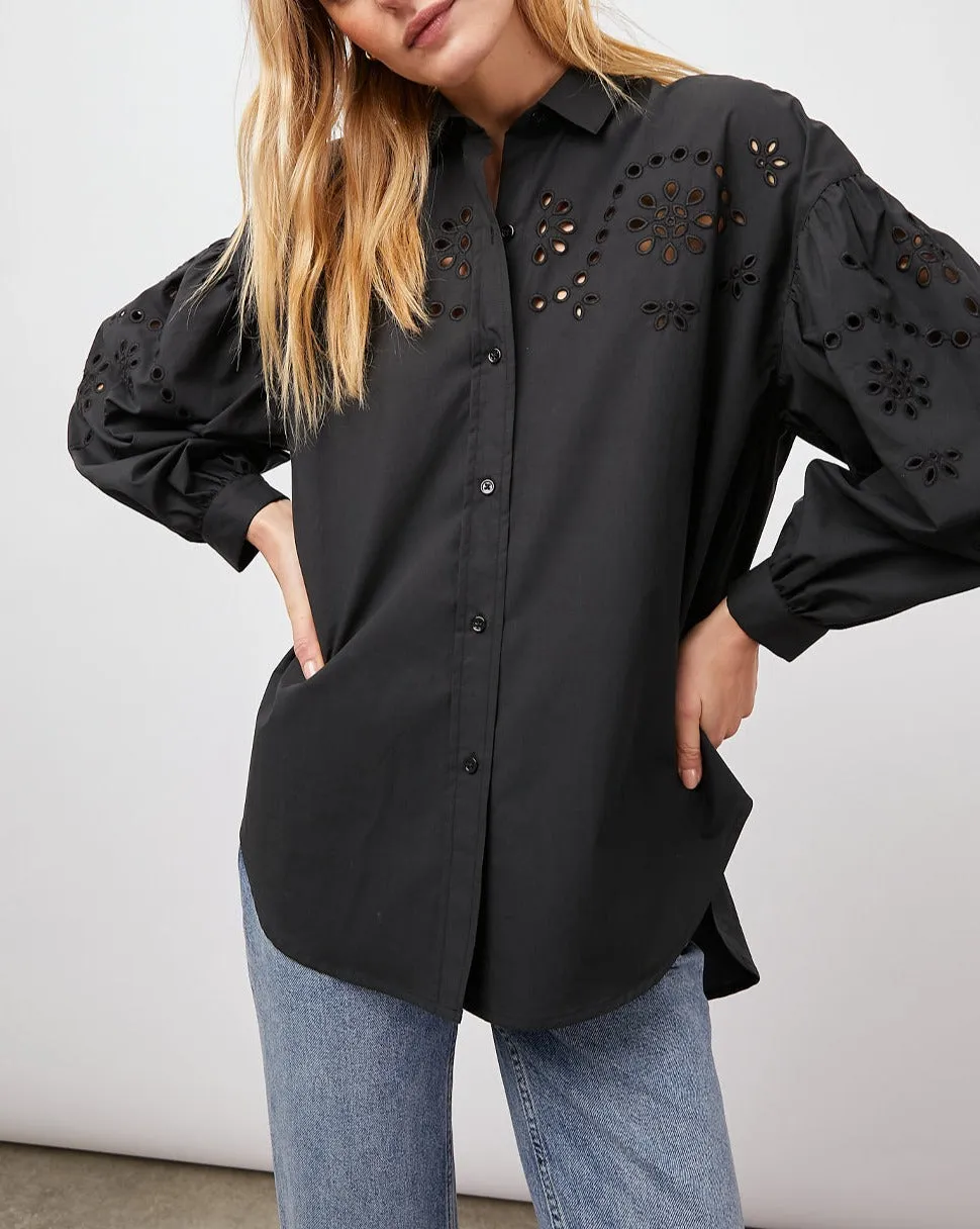 ALISTER SHIRT - BLACK sold by Rails