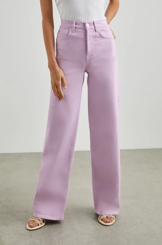 GETTY WIDE LEG - LILAC sold by Rails