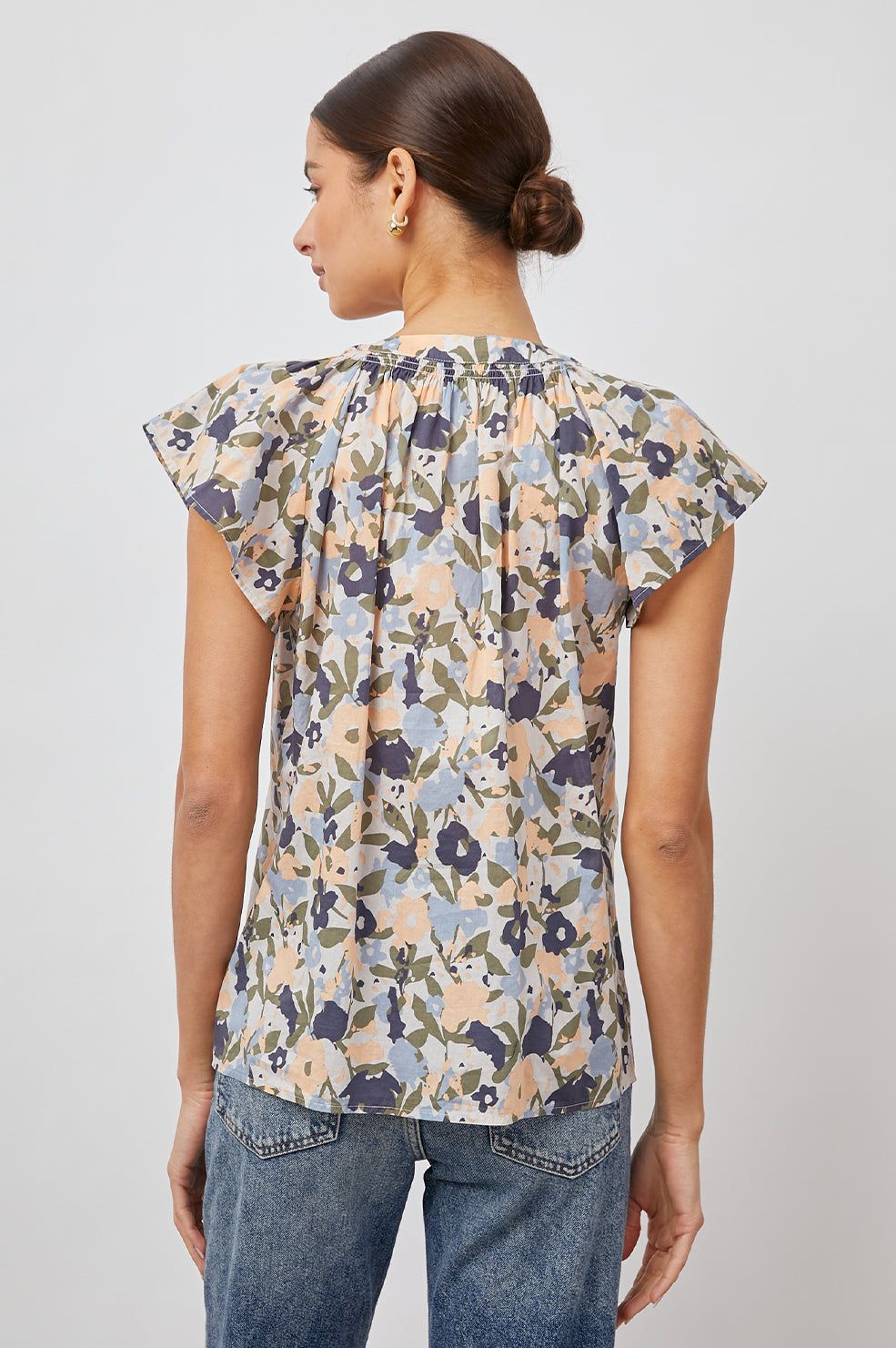 ALENA TOP - MOD FLORAL sold by Rails product image thumbnail 5