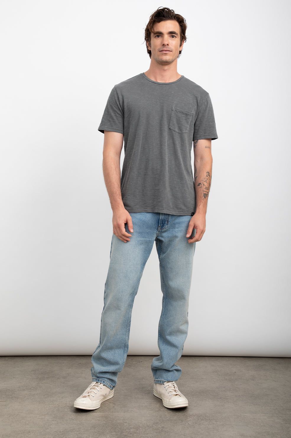 SKIPPER T-SHIRT - WASHED BLACK sold by Rails product image thumbnail 3