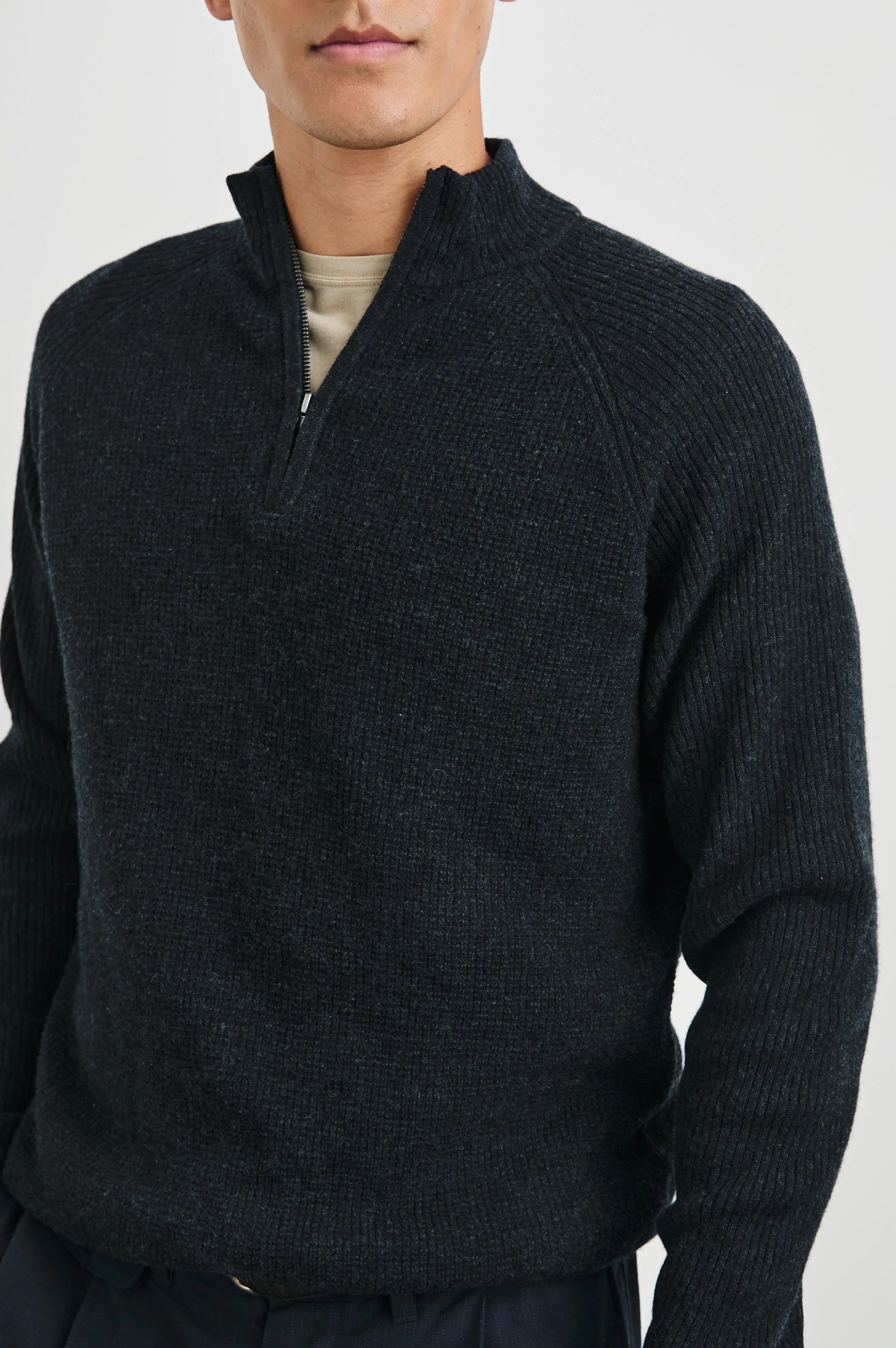 STARK QUARTER ZIP - CAST IRON sold by Rails product image thumbnail 2