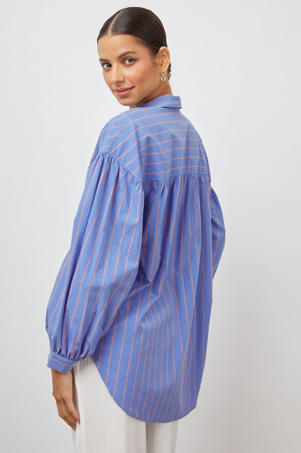 JANAE SHIRT - LIMA STRIPE sold by Rails product image thumbnail 7