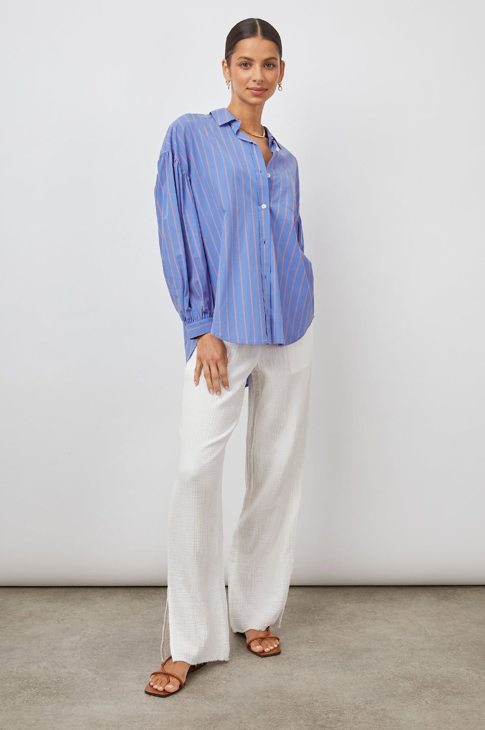 JANAE SHIRT - LIMA STRIPE sold by Rails product image thumbnail 3