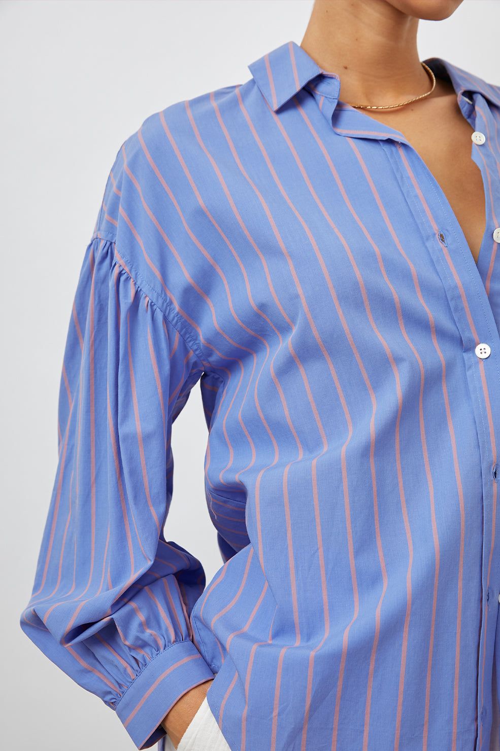JANAE SHIRT - LIMA STRIPE sold by Rails product image thumbnail 2