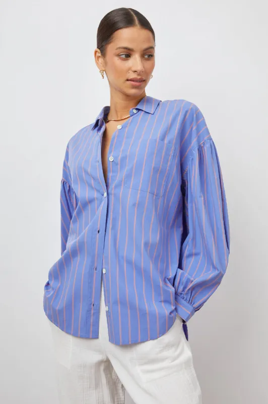 JANAE SHIRT - LIMA STRIPE sold by Rails
