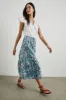 MARY SKIRT - NAVY LEILANI FLORAL sold by Rails