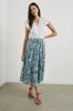 MARY SKIRT - NAVY LEILANI FLORAL sold by Rails