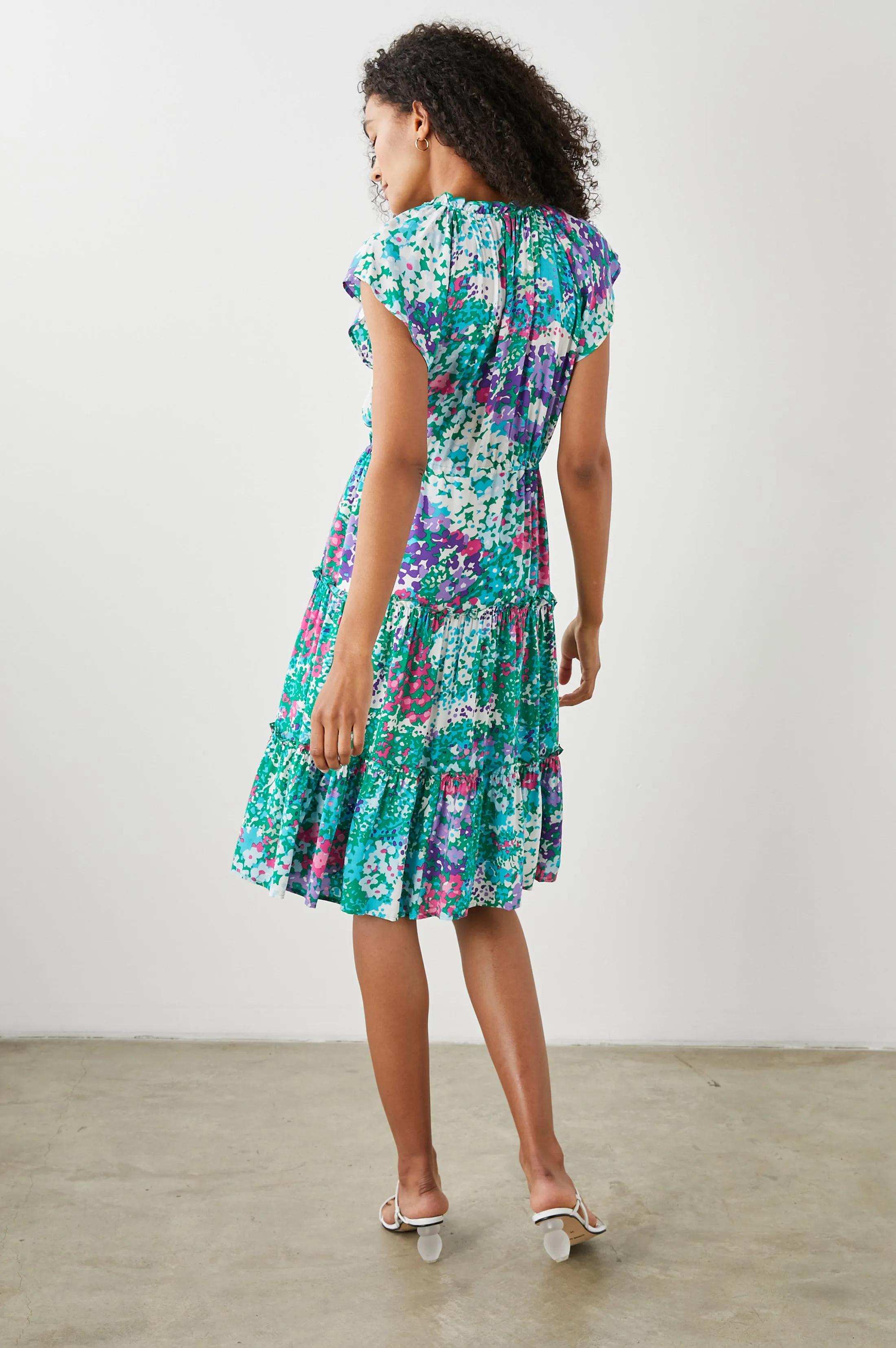 JUNI DRESS - GARDENIA FLORAL sold by Rails product image thumbnail 4