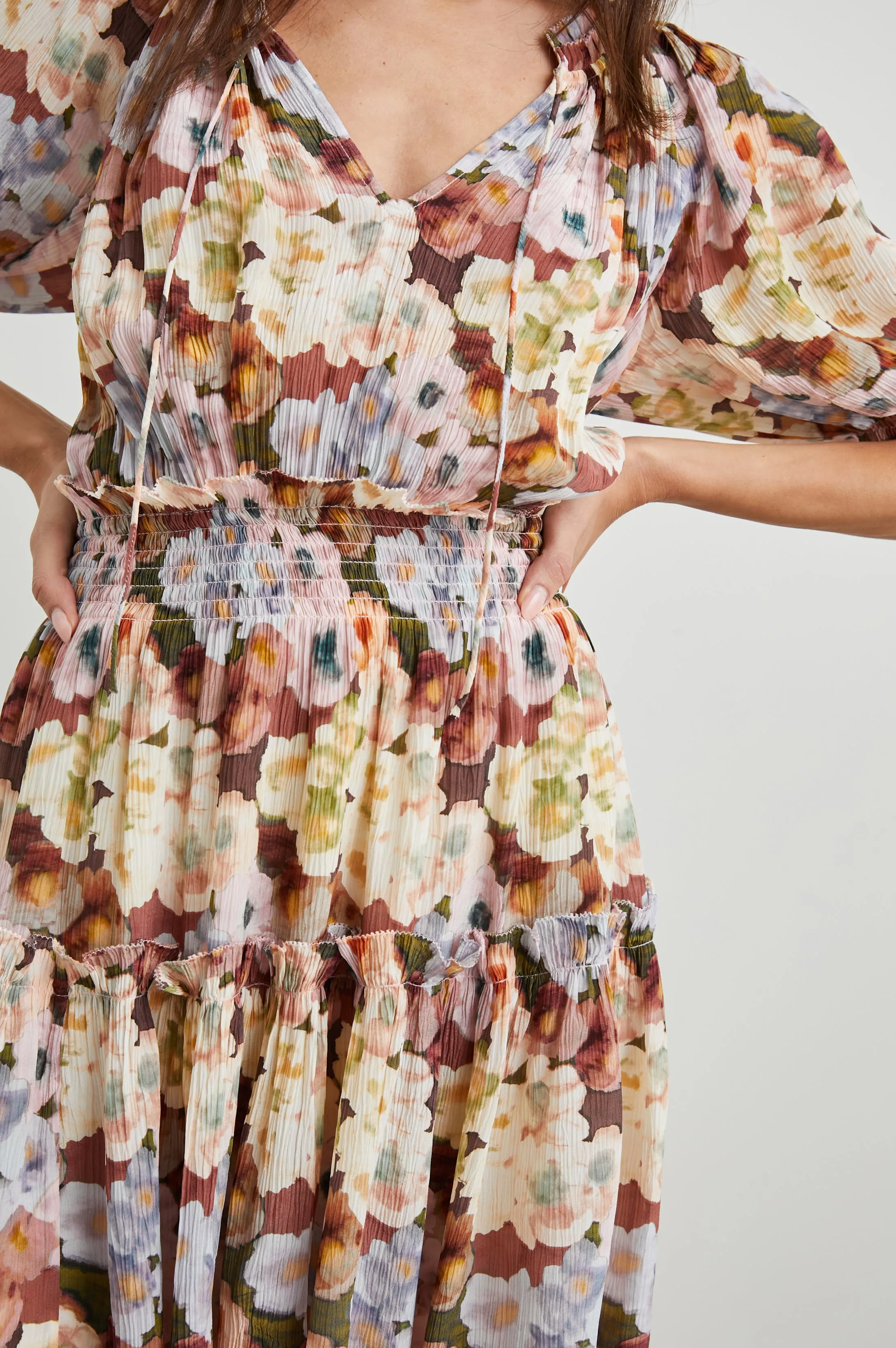 FIORELLA DRESS - PAINTED FLORAL sold by Rails product image thumbnail 3