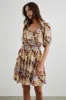 FIORELLA DRESS - PAINTED FLORAL sold by Rails