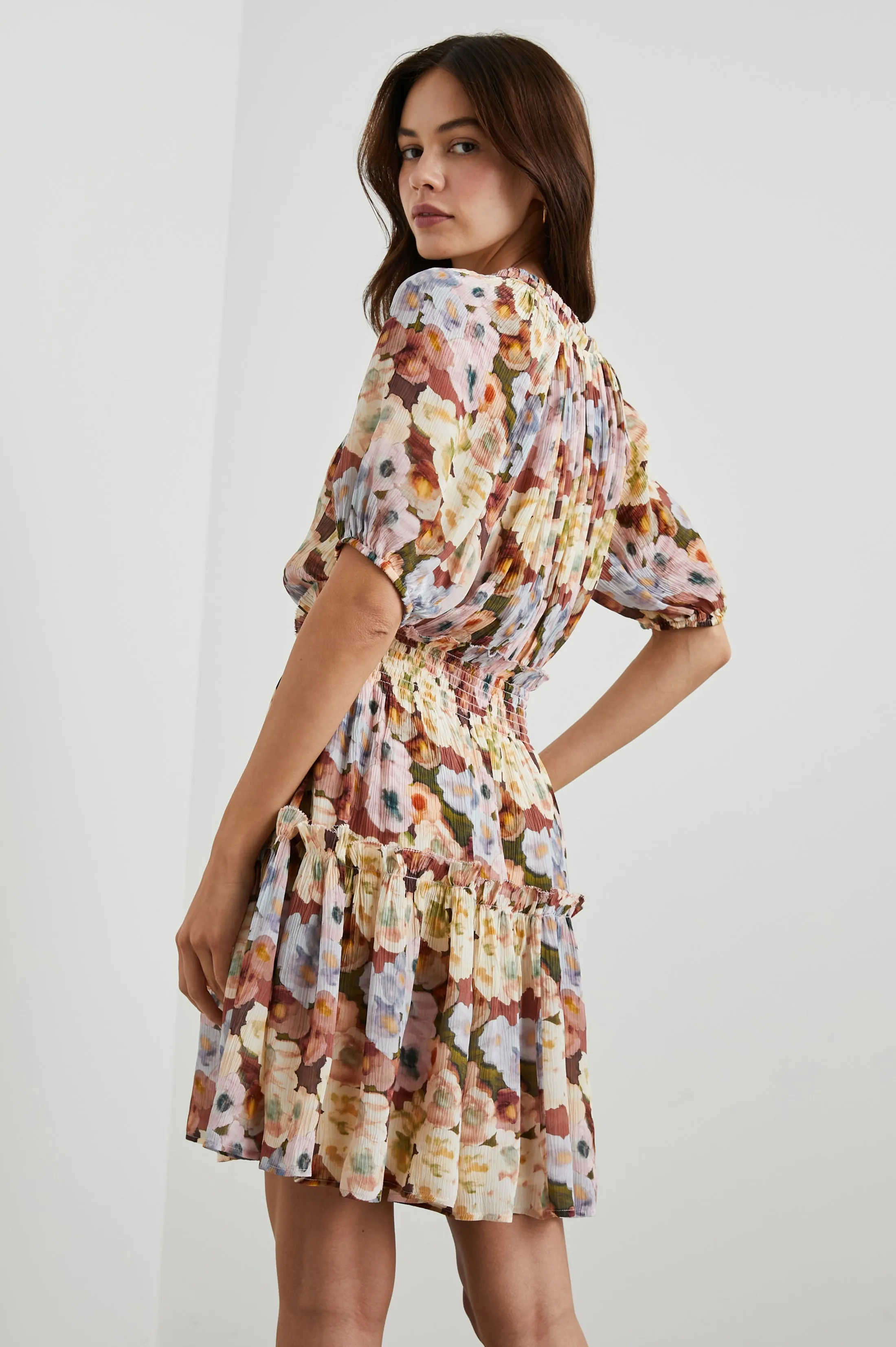 FIORELLA DRESS - PAINTED FLORAL sold by Rails product image thumbnail 4