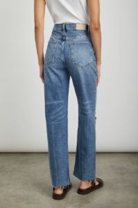 TOPANGA STRAIGHT - VINTAGE SAPPHIRE DISTRESS sold by Rails