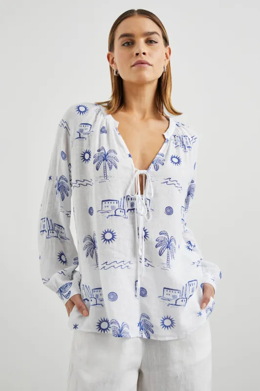 BRIELLE TOP - MYKONOS sold by Rails
