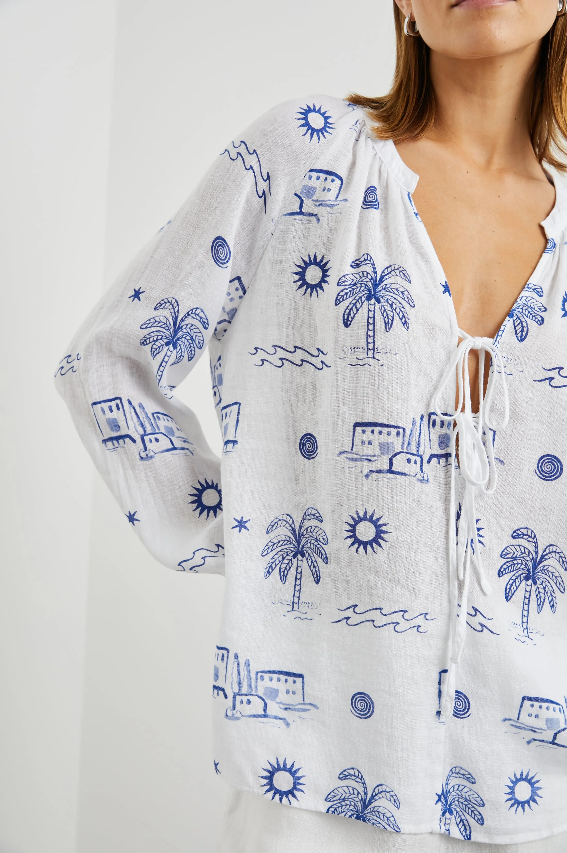 BRIELLE TOP - MYKONOS sold by Rails product image thumbnail 2