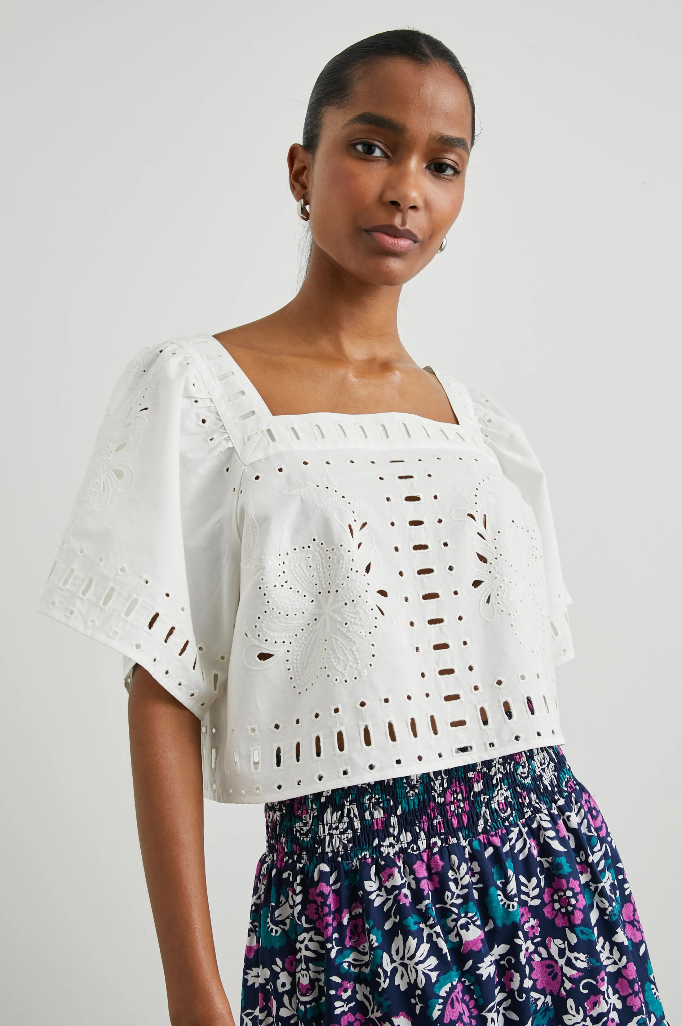 LAINE TOP - White sold by Rails