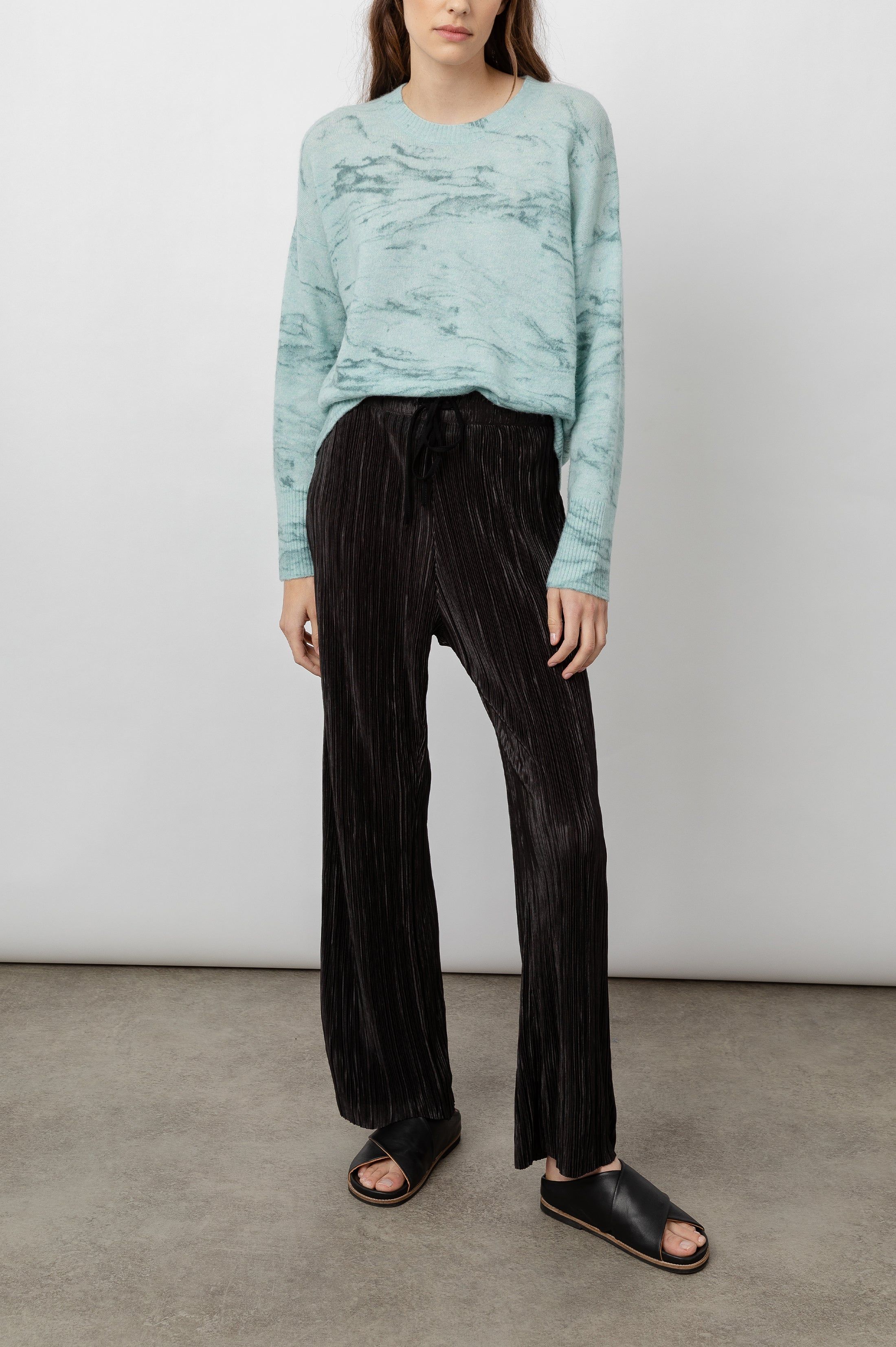 VIRGO SWEATER - MINTED MARBLE sold by Rails product image thumbnail 3