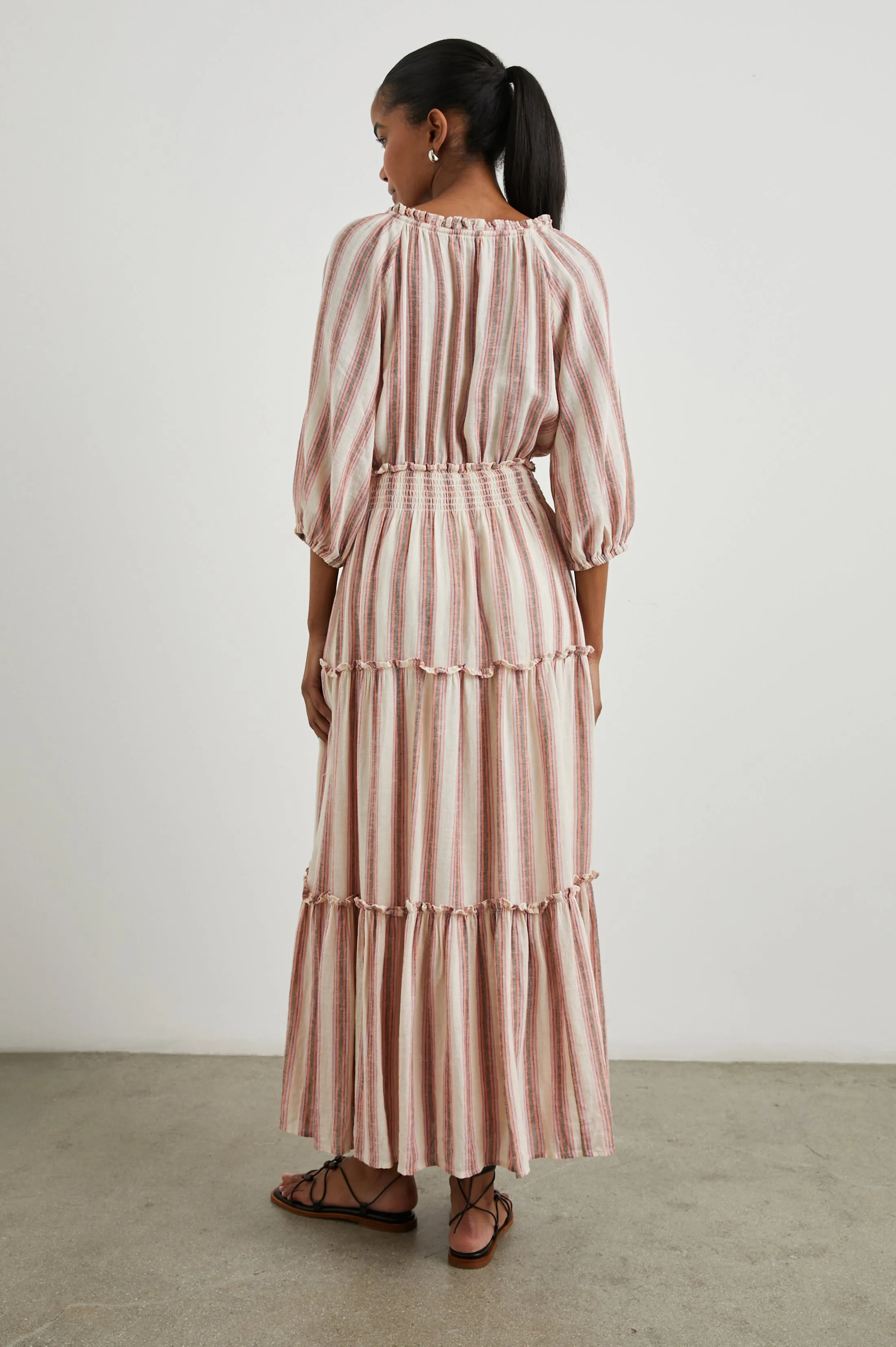 CATERINE DRESS - CAMINO STRIPE sold by Rails product image thumbnail 5