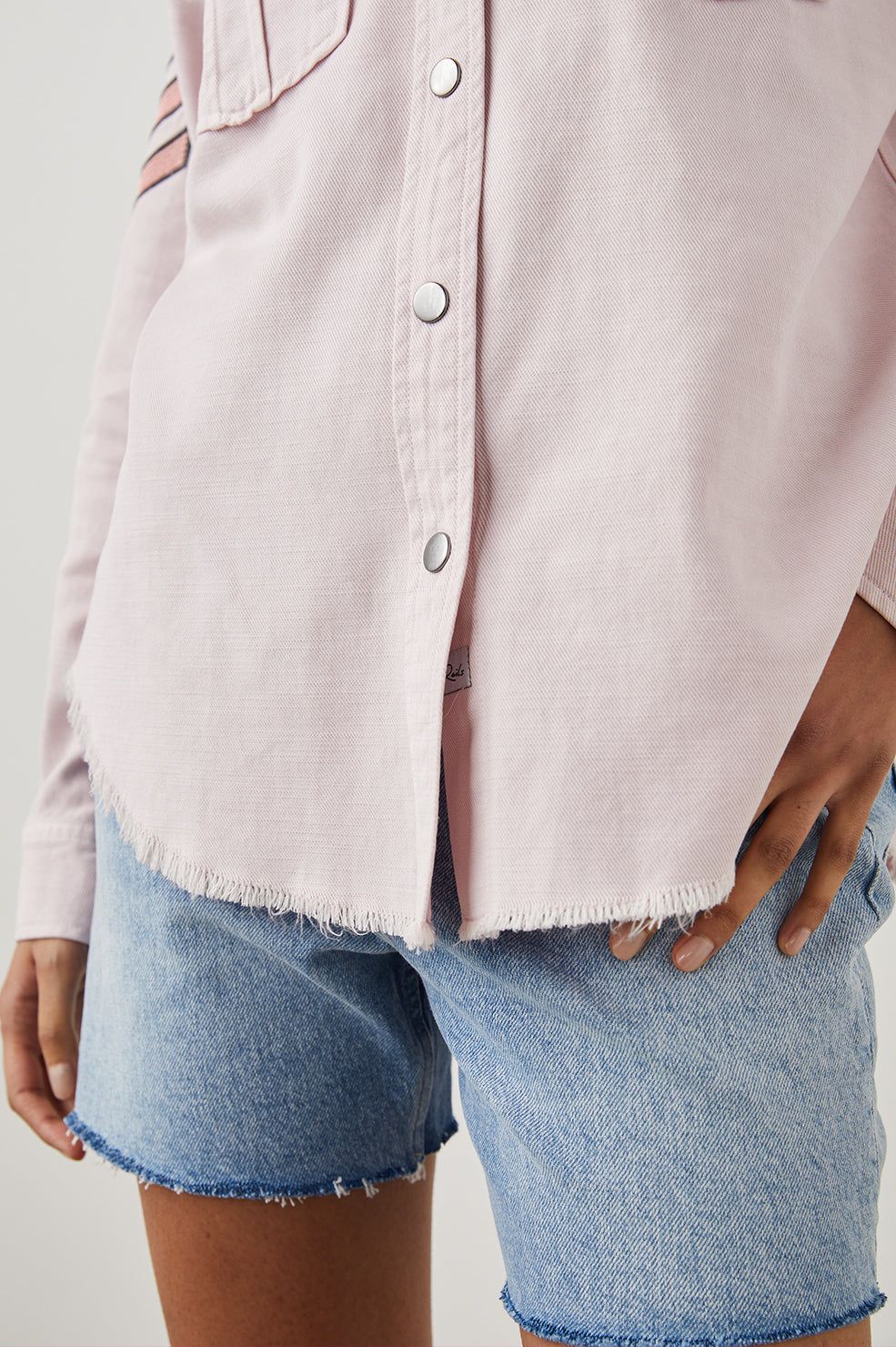 LOREN SHIRT JACKET - ROSE sold by Rails product image thumbnail 2
