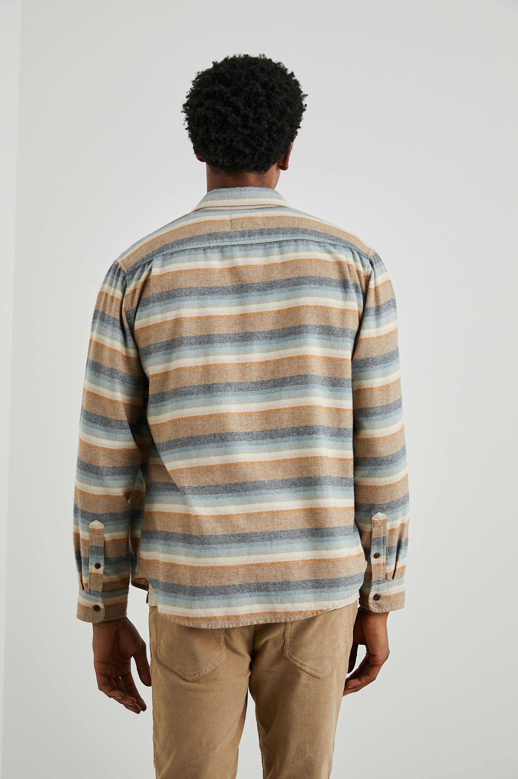 RUNSON SHIRT - SANTA FE STRIPE sold by Rails product image thumbnail 5