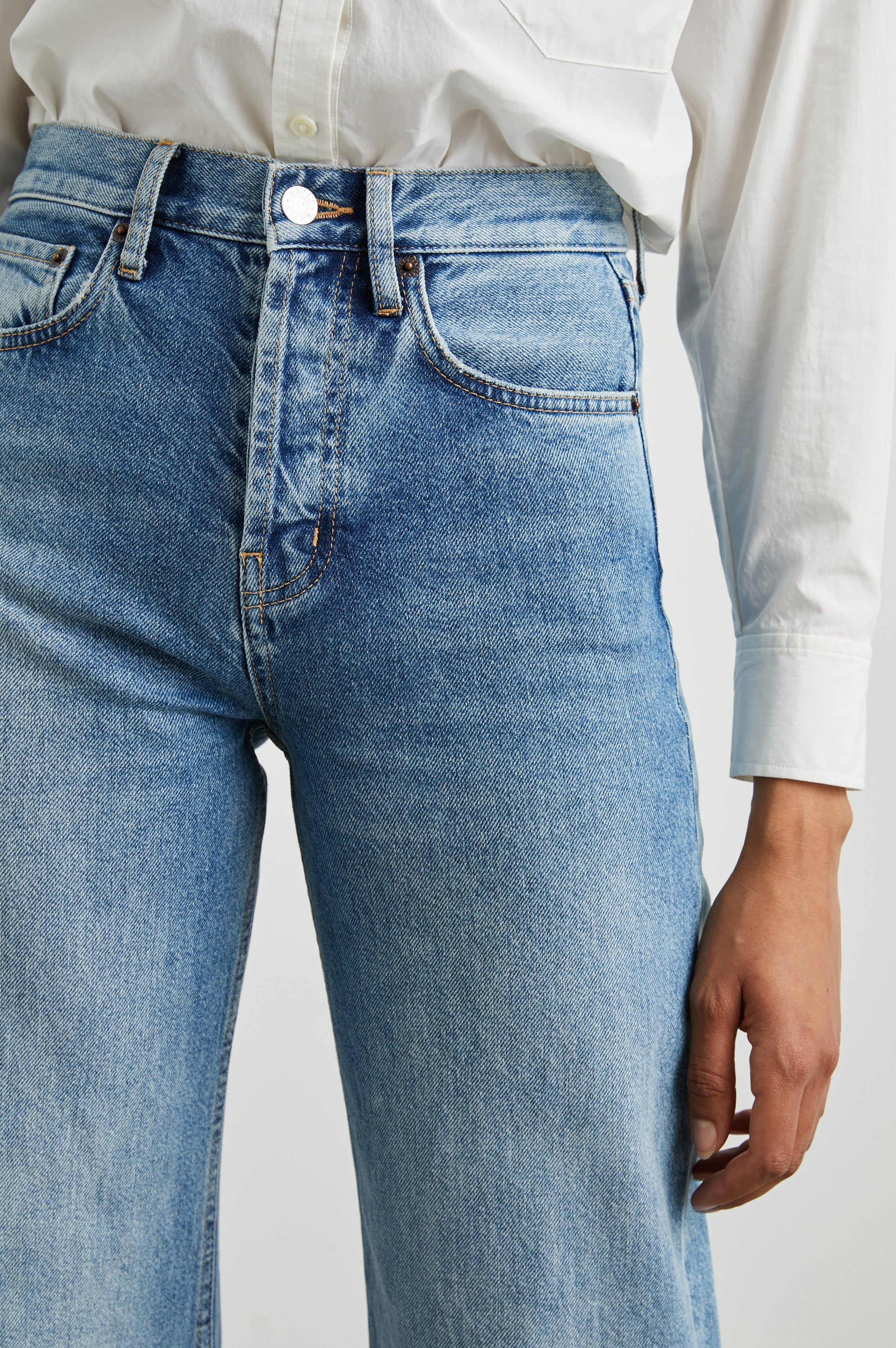 GETTY WIDE LEG - OLD INDIGO sold by Rails product image thumbnail 2