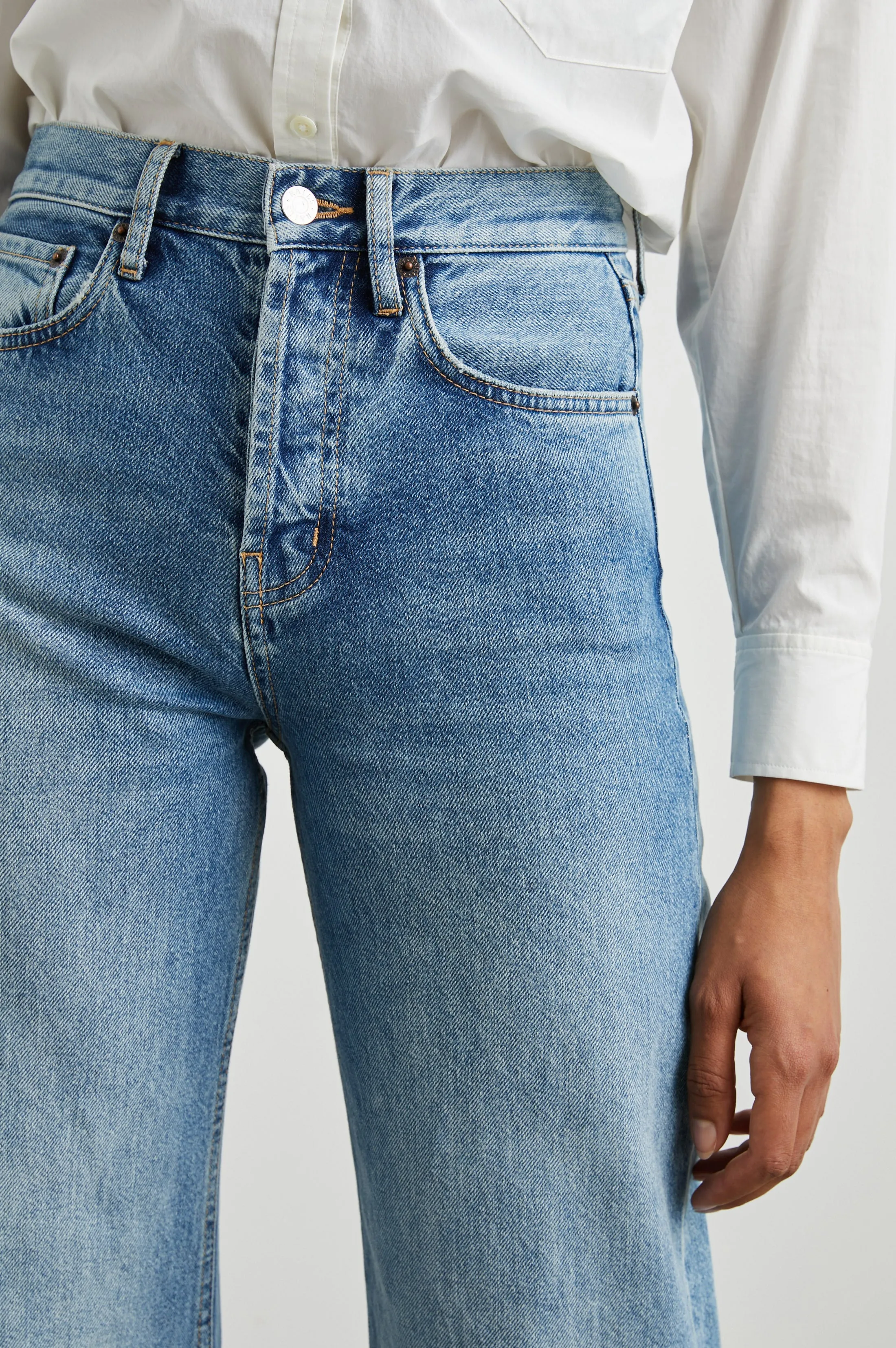 GETTY WIDE LEG - OLD INDIGO sold by Rails product image thumbnail 4