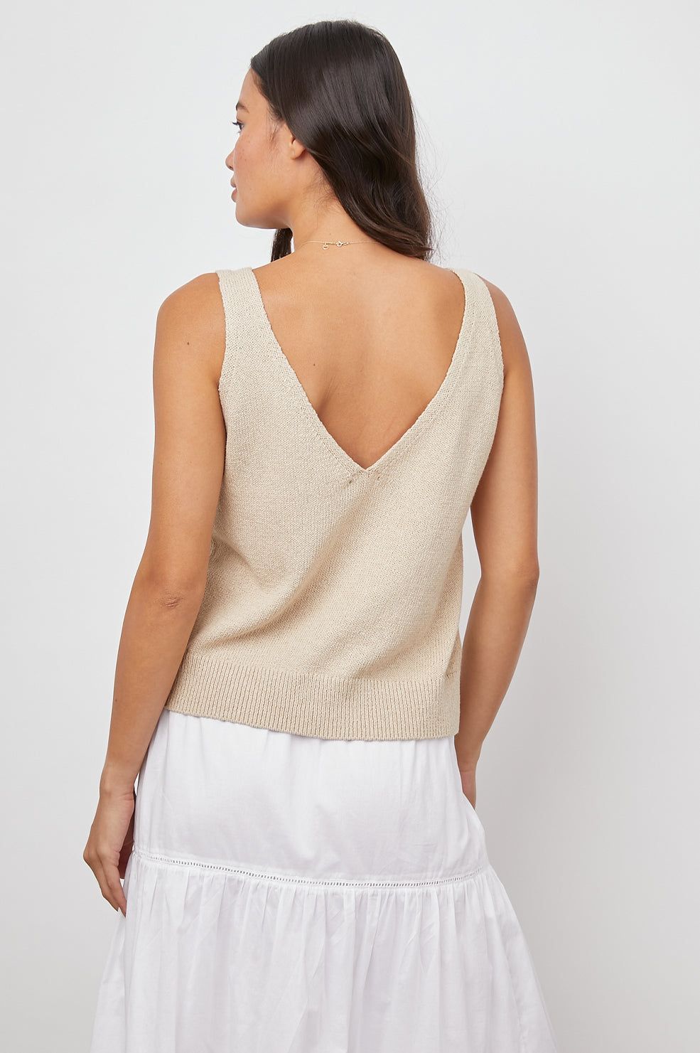 MAISE TANK - OATMEAL sold by Rails product image thumbnail 4
