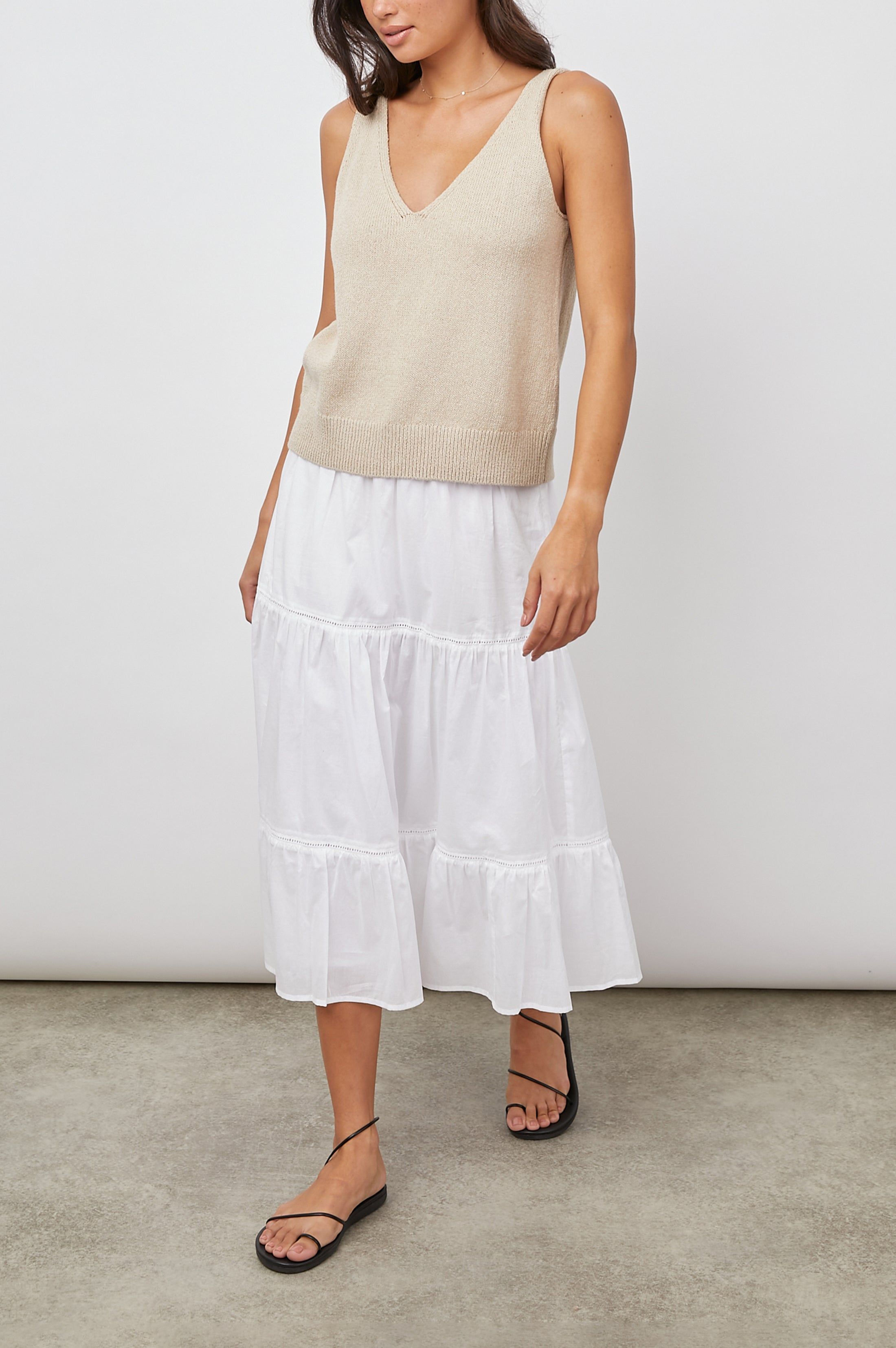 MAISE TANK - OATMEAL sold by Rails product image thumbnail 3