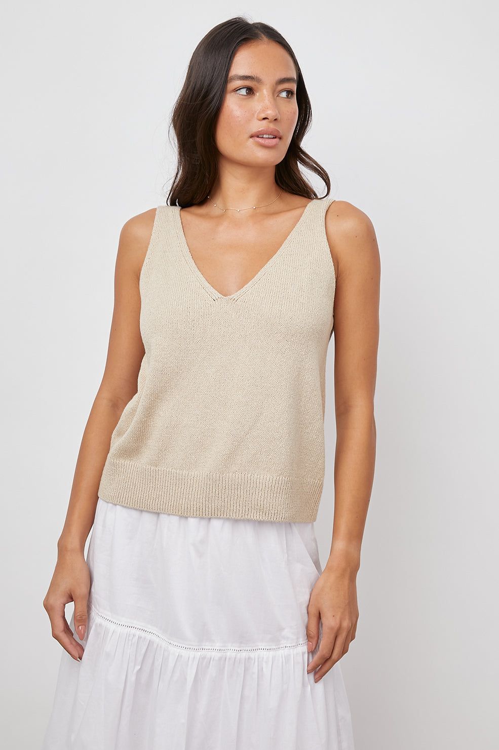 MAISE TANK - OATMEAL sold by Rails