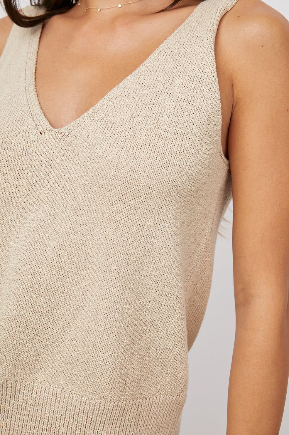 MAISE TANK - OATMEAL sold by Rails product image thumbnail 2